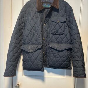 Ralph Lauren Quilted Jacket in Dark Blue